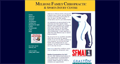 Desktop Screenshot of melrosefamilychiropractic.com